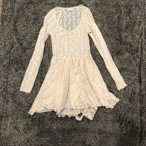 Sz XS Free People Intimately Lace Dress